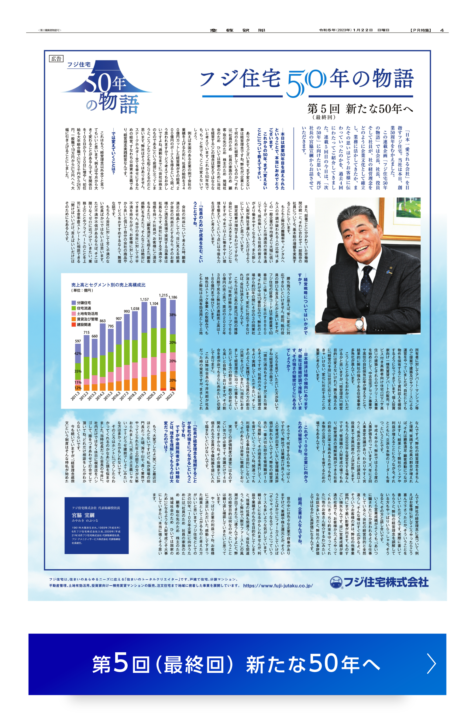 第5回（最終回） 新たな50年へ